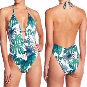 The Bikini Lab Fronds One-Piece Swimsuit